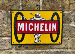 Michelin with 2 tyres plaque